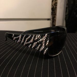 Swarovski crystallized sun glasses